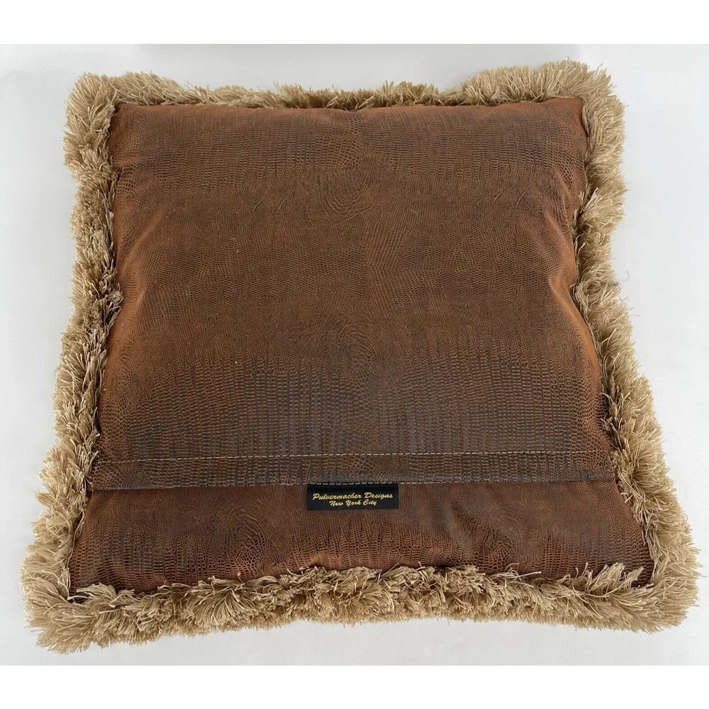 Pulvermacher Designs New York City Designer Pillow Bears 21 x 21‎